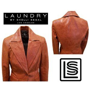 Laundry by Shelli Segul Leather Jacket